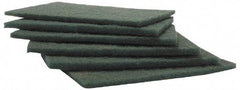 Merit Abrasives - Aluminum Oxide Hand Pad - Green, 6" Wide x 9" Long, Nonwoven - USA Tool & Supply