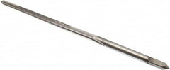 Made in USA - #5/0 Pin, 0.0966" Diam, 0.0719" Small End, 7/64" Diam Straight Shank, 1-3/16" Flute, Taper Pin Reamer - USA Tool & Supply