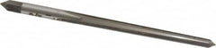 Made in USA - #2/0 Pin, 0.1462" Diam, 0.1137" Small End, 5/32" Diam Straight Shank, 1-9/16" Flute, Taper Pin Reamer - USA Tool & Supply