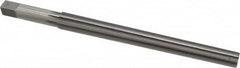 Made in USA - #11 Pin, 0.878" Diam, 0.706" Small End, 3/4" Diam Straight Shank, 8-1/4" Flute, Taper Pin Reamer - USA Tool & Supply