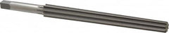 Made in USA - #12 Pin, 1.05" Diam, 0.842" Small End, 3/4" Diam Straight Shank, 10" Flute, Taper Pin Reamer - USA Tool & Supply