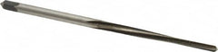 Made in USA - #5/0 Pin, 0.0966" Diam, 0.0719" Small End, 7/64" Diam Straight Shank, 1-3/16" Flute, Taper Pin Reamer - USA Tool & Supply