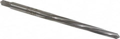 Made in USA - #1 Pin, 0.1798" Diam, 0.1447" Small End, 3/16" Diam Straight Shank, 1-11/16" Flute, Taper Pin Reamer - USA Tool & Supply
