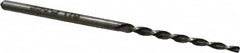 Made in USA - #7/0 Pin, 0.0666" Diam, 0.0497" Small End, 5/64" Diam Straight Shank, 13/16" Flute, Taper Pin Reamer - USA Tool & Supply