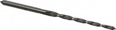 Made in USA - #5/0 Pin, 0.0966" Diam, 0.0719" Small End, 7/64" Diam Straight Shank, 1-3/16" Flute, Taper Pin Reamer - USA Tool & Supply