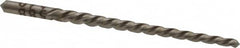 Made in USA - #4/0 Pin, 0.1142" Diam, 0.0869" Small End, 1/8" Diam Straight Shank, 1-5/16" Flute, Taper Pin Reamer - USA Tool & Supply