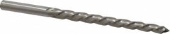 Made in USA - #2 Pin, 0.2008" Diam, 0.1605" Small End, 13/64" Diam Straight Shank, 1-15/16" Flute, Taper Pin Reamer - USA Tool & Supply