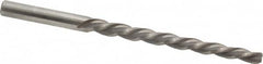 Made in USA - #3 Pin, 0.2294" Diam, 0.1813" Small End, 15/64" Diam Straight Shank, 2-5/16" Flute, Taper Pin Reamer - USA Tool & Supply