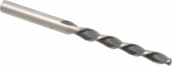 Made in USA - #5 Pin, 0.2994" Diam, 0.2409" Small End, 5/16" Diam Straight Shank, 2-13/16" Flute, Taper Pin Reamer - USA Tool & Supply