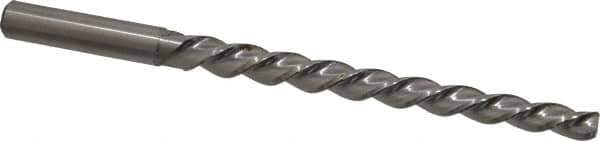 Made in USA - #6 Pin, 0.354" Diam, 0.2773" Small End, 23/64" Diam Straight Shank, 3-11/16" Flute, Taper Pin Reamer - USA Tool & Supply