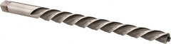 Made in USA - #7 Pin, 27/64" Diam, 0.3297" Small End, 13/32" Diam Straight Shank, 4-7/16" Flute, Taper Pin Reamer - USA Tool & Supply