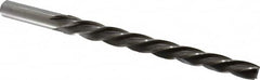 Made in USA - #9 Pin, 0.6066" Diam, 0.4805" Small End, 9/16" Diam Straight Shank, 6-1/16" Flute, Taper Pin Reamer - USA Tool & Supply