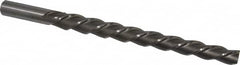 Made in USA - #10 Pin, 0.7216" Diam, 0.5799" Small End, 5/8" Diam Straight Shank, 6-13/16" Flute, Taper Pin Reamer - USA Tool & Supply
