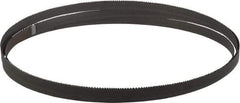 Starrett - 10 to 14 TPI, 7' 9" Long x 1/2" Wide x 0.025" Thick, Welded Band Saw Blade - Bi-Metal, Toothed Edge, Raker Tooth Set, Contour Cutting - USA Tool & Supply