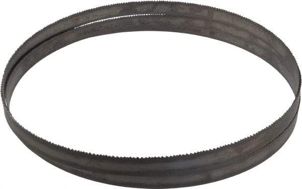 Starrett - 8 to 12 TPI, 9' Long x 3/4" Wide x 0.035" Thick, Welded Band Saw Blade - Bi-Metal, Toothed Edge, Raker Tooth Set, Contour Cutting - USA Tool & Supply