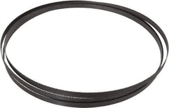 Starrett - 14 TPI, 10' Long x 1/2" Wide x 0.035" Thick, Welded Band Saw Blade - Bi-Metal, Toothed Edge, Raker Tooth Set, Contour Cutting - USA Tool & Supply