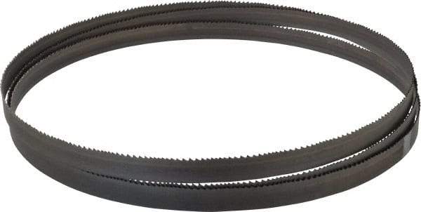Starrett - 6 to 10 TPI, 10' Long x 3/4" Wide x 0.035" Thick, Welded Band Saw Blade - Bi-Metal, Toothed Edge, Raker Tooth Set, Contour Cutting - USA Tool & Supply