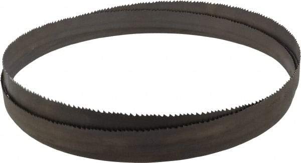 Starrett - 5 to 8 TPI, 10' 6" Long x 1" Wide x 0.035" Thick, Welded Band Saw Blade - Bi-Metal, Toothed Edge, Raker Tooth Set, Contour Cutting - USA Tool & Supply