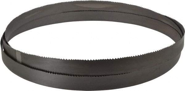 Starrett - 6 to 10 TPI, 10' 10" Long x 1" Wide x 0.035" Thick, Welded Band Saw Blade - Bi-Metal, Toothed Edge, Raker Tooth Set, Contour Cutting - USA Tool & Supply
