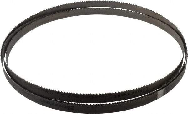 Starrett - 5 to 8 TPI, 11' Long x 3/4" Wide x 0.035" Thick, Welded Band Saw Blade - Bi-Metal, Toothed Edge, Raker Tooth Set, Contour Cutting - USA Tool & Supply
