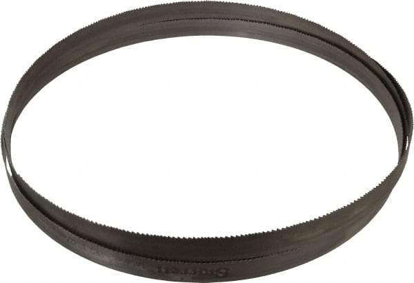Starrett - 6 to 10 TPI, 13' 3" Long x 1" Wide x 0.035" Thick, Welded Band Saw Blade - Bi-Metal, Toothed Edge, Raker Tooth Set, Contour Cutting - USA Tool & Supply