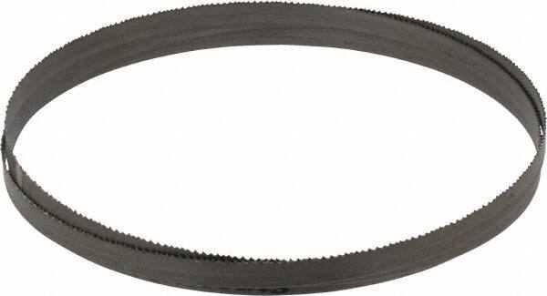 Starrett - 8 to 12 TPI, 7' 5" Long x 1/2" Wide x 0.035" Thick, Welded Band Saw Blade - Bi-Metal, Toothed Edge, Raker Tooth Set, Contour Cutting - USA Tool & Supply