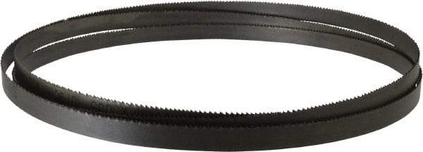 Starrett - 10 to 14 TPI, 7' 6" Long x 1/2" Wide x 0.035" Thick, Welded Band Saw Blade - Bi-Metal, Toothed Edge, Raker Tooth Set, Contour Cutting - USA Tool & Supply