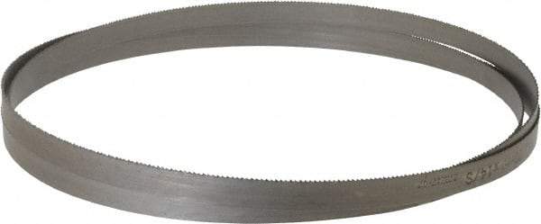 Starrett - 14 TPI, 7' 6" Long x 1/2" Wide x 0.035" Thick, Welded Band Saw Blade - Bi-Metal, Toothed Edge, Raker Tooth Set, Contour Cutting - USA Tool & Supply