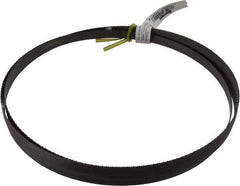 Starrett - 14 TPI, 7' 8" Long x 1/2" Wide x 0.035" Thick, Welded Band Saw Blade - Bi-Metal, Toothed Edge, Raker Tooth Set, Contour Cutting - USA Tool & Supply