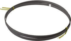 Starrett - 10 TPI, 7' 9" Long x 1/2" Wide x 0.035" Thick, Welded Band Saw Blade - Bi-Metal, Toothed Edge, Raker Tooth Set, Contour Cutting - USA Tool & Supply