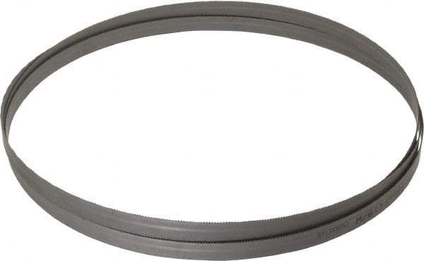 Starrett - 18 TPI, 7' 9-1/2" Long x 1/2" Wide x 0.025" Thick, Welded Band Saw Blade - Bi-Metal, Toothed Edge, Wavy Tooth Set, Contour Cutting - USA Tool & Supply