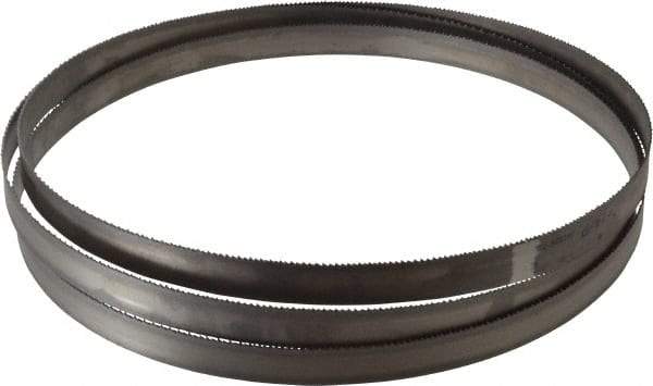Starrett - 10 to 14 TPI, 8' 10" Long x 3/4" Wide x 0.035" Thick, Welded Band Saw Blade - Bi-Metal, Toothed Edge, Raker Tooth Set, Contour Cutting - USA Tool & Supply