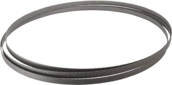 Starrett - 10 TPI, 10' 2" Long x 1/2" Wide x 0.035" Thick, Welded Band Saw Blade - Bi-Metal, Toothed Edge, Raker Tooth Set, Contour Cutting - USA Tool & Supply