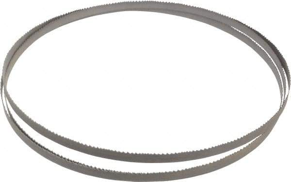 Starrett - 6 to 10 TPI, 10' 2" Long x 1/2" Wide x 0.035" Thick, Welded Band Saw Blade - Bi-Metal, Toothed Edge, Raker Tooth Set, Contour Cutting - USA Tool & Supply