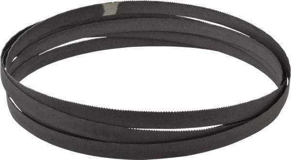 Starrett - 14 to 18 TPI, 10' 10" Long x 1/2" Wide x 0.025" Thick, Welded Band Saw Blade - Bi-Metal, Toothed Edge, Raker Tooth Set, Contour Cutting - USA Tool & Supply
