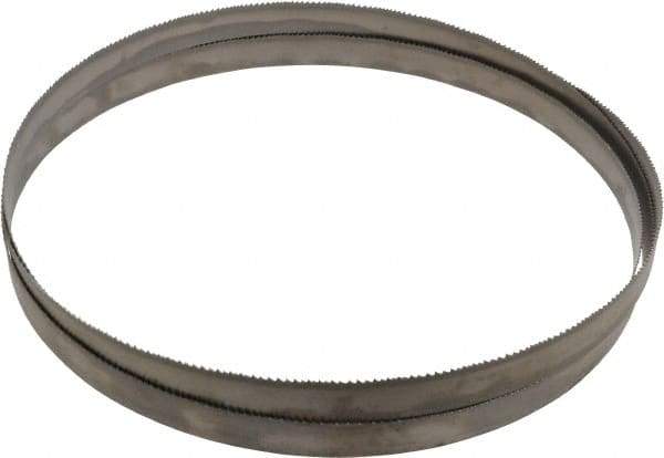Starrett - 6 to 10 TPI, 12' 1" Long x 1" Wide x 0.035" Thick, Welded Band Saw Blade - Bi-Metal, Toothed Edge, Raker Tooth Set, Contour Cutting - USA Tool & Supply