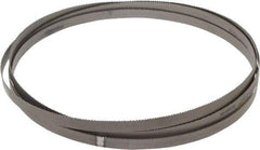 Starrett - 10 to 14 TPI, 12' 10" Long x 1/2" Wide x 0.025" Thick, Welded Band Saw Blade - Bi-Metal, Toothed Edge, Raker Tooth Set, Contour Cutting - USA Tool & Supply