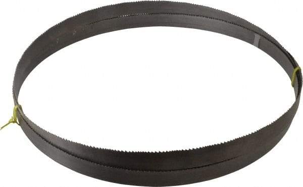 Starrett - 6 to 10 TPI, 12' 10" Long x 1" Wide x 0.035" Thick, Welded Band Saw Blade - Bi-Metal, Toothed Edge, Raker Tooth Set, Contour Cutting - USA Tool & Supply