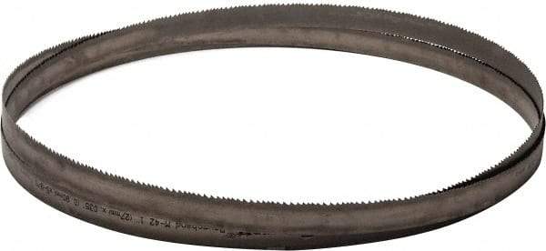 Starrett - 5 to 8 TPI, 15' Long x 1" Wide x 0.035" Thick, Welded Band Saw Blade - Bi-Metal, Toothed Edge, Raker Tooth Set, Contour Cutting - USA Tool & Supply