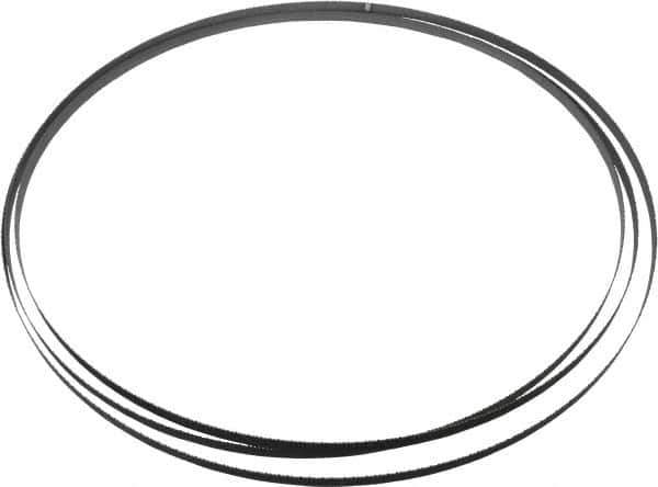 Starrett - 10 TPI, 15' 6" Long x 1/2" Wide x 0.035" Thick, Welded Band Saw Blade - Bi-Metal, Toothed Edge, Raker Tooth Set, Contour Cutting - USA Tool & Supply