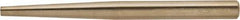 Ampco - 5/16" Nonsparking Punch - 6" OAL, Nickel Aluminum Bronze - USA Tool & Supply