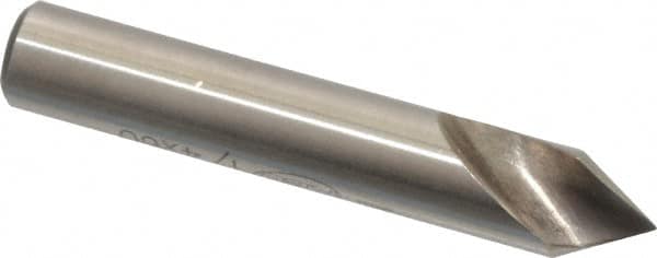 Keo - 1/4" Head Diam, 1/4" Shank Diam, 1 Flute 60° High Speed Steel Countersink - USA Tool & Supply