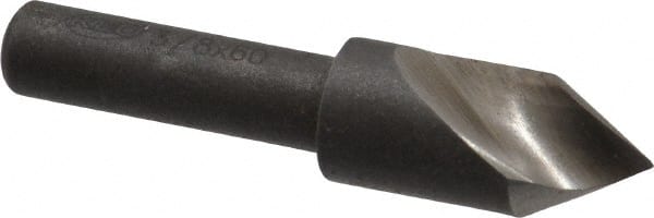 Keo - 3/8" Head Diam, 1/4" Shank Diam, 1 Flute 60° High Speed Steel Countersink - USA Tool & Supply