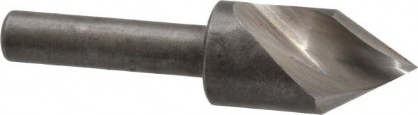 Keo - 1/2" Head Diam, 1/4" Shank Diam, 1 Flute 60° High Speed Steel Countersink - USA Tool & Supply