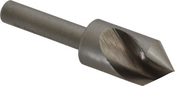 Keo - 1/2" Head Diam, 1/4" Shank Diam, 1 Flute 82° High Speed Steel Countersink - USA Tool & Supply