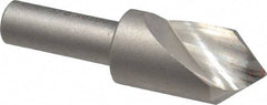 Keo - 5/8" Head Diam, 3/8" Shank Diam, 1 Flute 82° High Speed Steel Countersink - Bright Finish, 2-1/4" OAL, Single End, Straight Shank, Right Hand Cut - USA Tool & Supply