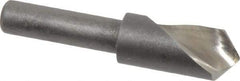 Keo - 3/8" Head Diam, 1/4" Shank Diam, 1 Flute 100° High Speed Steel Countersink - Bright Finish, 1-3/4" OAL, Single End, Straight Shank, Right Hand Cut - USA Tool & Supply