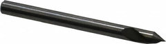 M.A. Ford - 1/8" Head Diam, 1/8" Shank Diam, 1 Flute 60° Solid Carbide Countersink - USA Tool & Supply