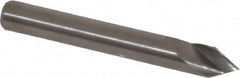 M.A. Ford - 3/16" Head Diam, 3/16" Shank Diam, 1 Flute 60° Solid Carbide Countersink - USA Tool & Supply