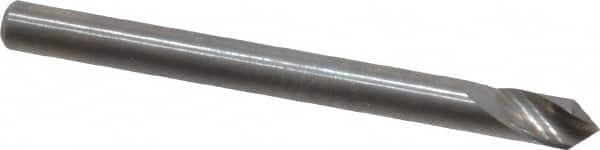 M.A. Ford - 1/8" Head Diam, 1/8" Shank Diam, 1 Flute 82° Solid Carbide Countersink - USA Tool & Supply
